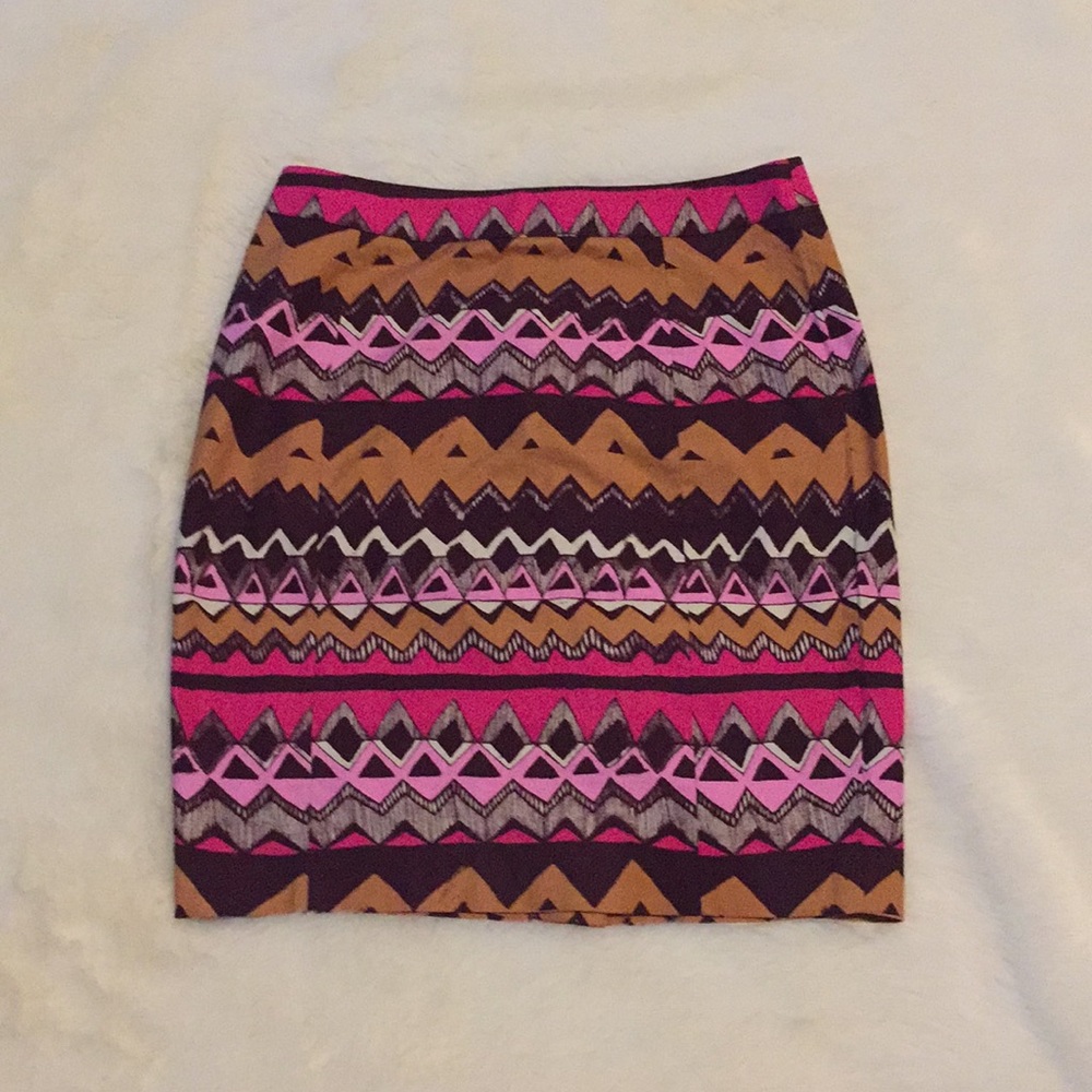 Super fun printed skirt from LOFT!